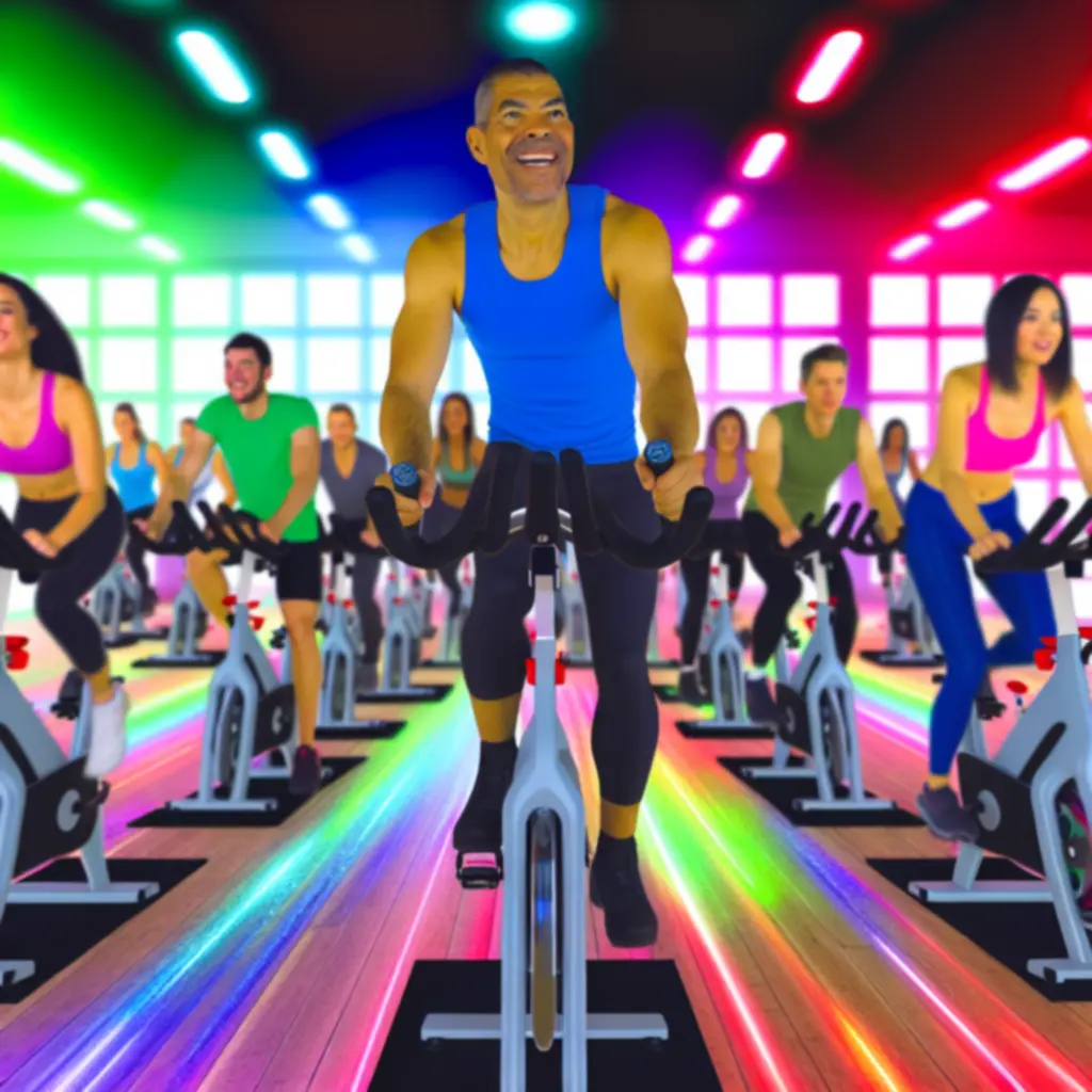 Virtuális spinning terem kiállítás
