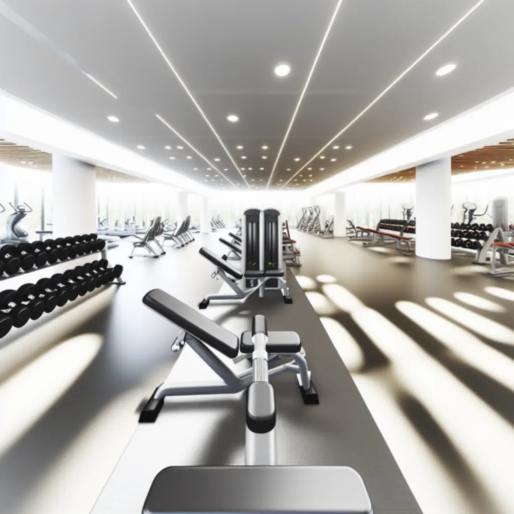Virtuális 360 fokos fitnesz-galéria túra
